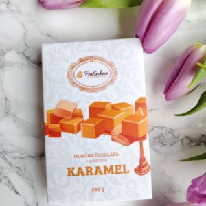 Čokoláda s karamelovou plnkou