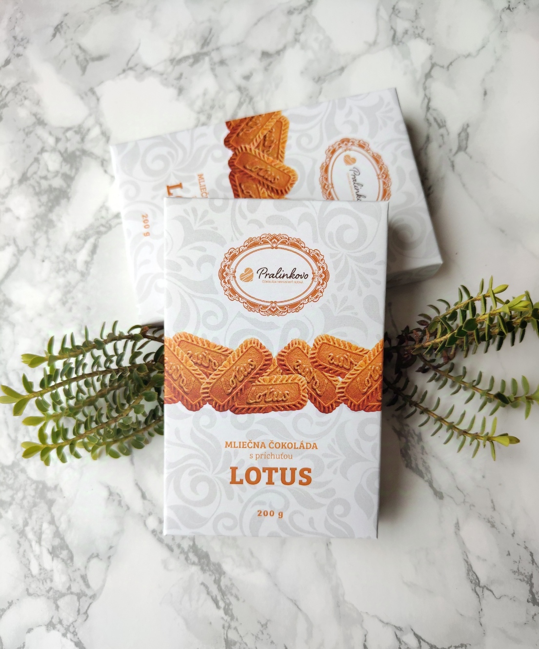 Čokoláda s plnkou Lotus sušienok